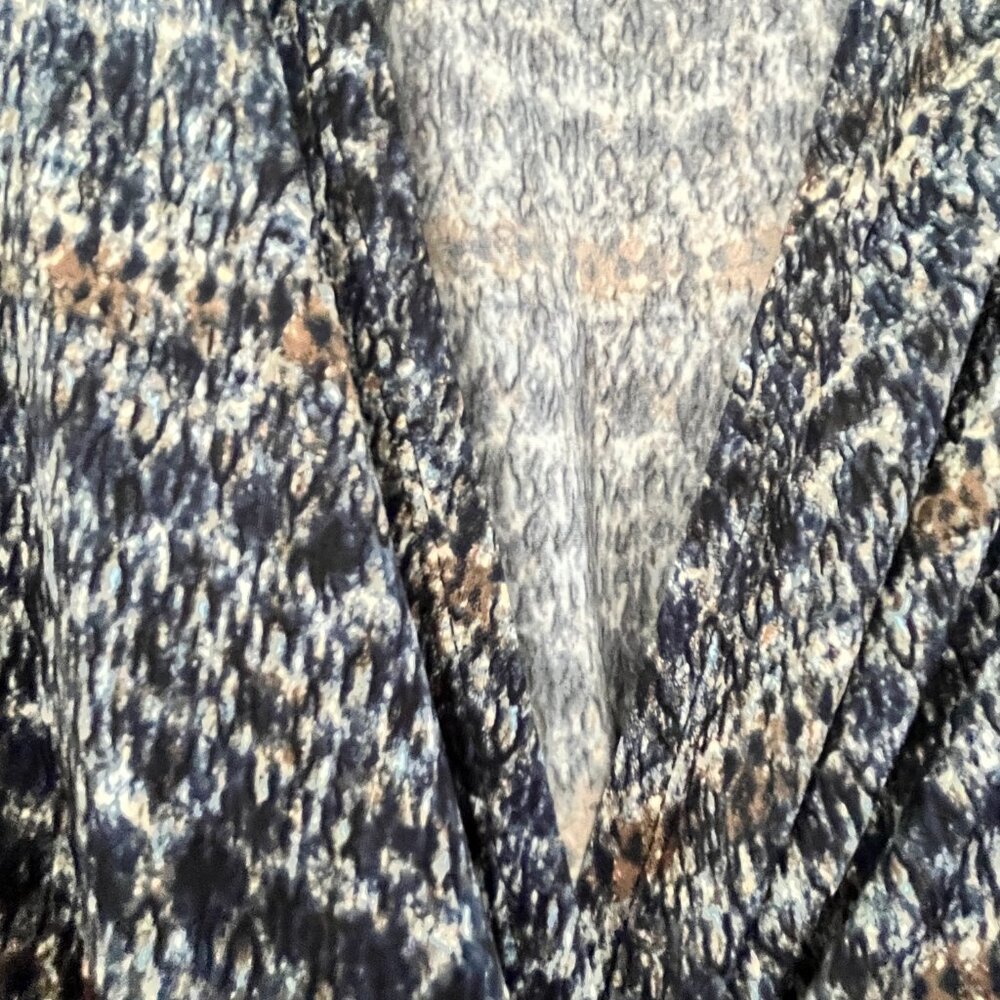 Drapey Soft Wrap Dress - XL - Kulayan - USA Brand Made in the Philippines - EUC - Picture 8 of 9
